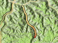 Anthony Creek Road Climb da Birch River