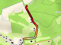 Arblade le Bas przez Route du Luc