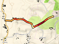 Arbouet über Route d'Elgartemix