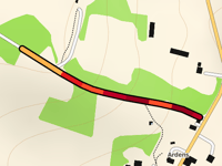 Ardens par Route de Pujos