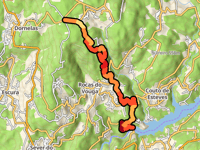Serra do Arestal da Barragem de Ribeiradio via Sanfins