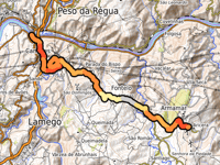 Capela de Santo Ovídio / Aricera vanuit Peso da Régua