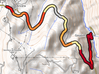 Capela de Santo Ovídio / Aricera vanuit Ribeira de Goujoim