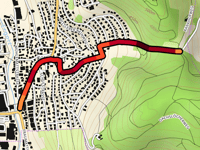Arisdörferstrasse von Füllinsdorf über Lehmattweg