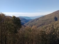 Alpe di Neggia from Maccagno
