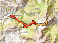 Aroania Pass desde Kalavryta
