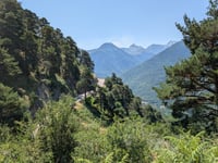 Arres de Sus vanuit Pont d'Arros