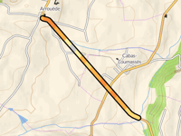 Arrouède from Les Quatres Routes