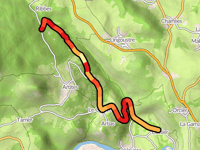 Artites von Cottier über Ruisseau de Lavaux