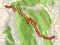As Touzas desde Serra de Outes