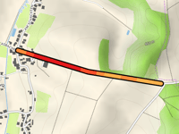 Asbacher Strasse from Greilsberg
