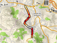 Alto da Asseiceira Pequena from Venda do Valador via Rua da Panasqueira