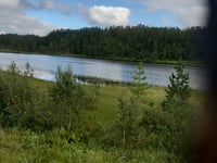 Åsskardvegen z Bøverfjorden