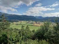Åsskardvegen von Øye