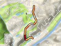 Atlanta Country Club Drive Southeast da Chattahoochee River