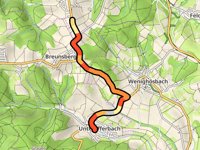 Auf der Höhe da Unterafferbach