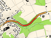 Augsburger Strasse vanuit Thannhausen