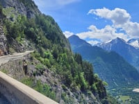 Auris-en-Oisans vanuit Le Bourg d'Oisans