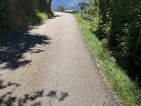 Auris-en-Oisans from Le Bourg d'Oisans