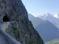 Auris-en-Oisans from Le Bourg d'Oisans