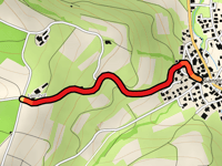 Ausserdorfstrasse da Gansingen