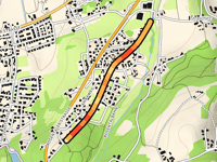 Aussichtsstrasse por Hollenburger Strasse