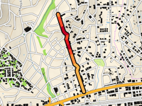 Avenida Catalunya da Plaça Mediterrani / Segur de Calafell