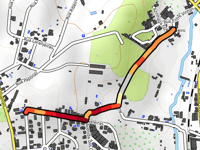 Avenida das Aveleiras from Recoveiro