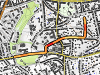 Avenue Moscicki via Rue Langeveld