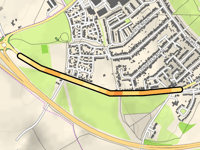 Aylesbury Road depuis Tring