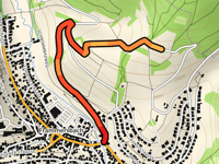 Bäckersberg da Frammersbach via Bergstrasse