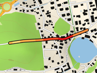 Bäckerteichstrasse von Velden am Wörther See