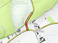 Badweg West from Halfweg