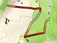 Bahnhofstrasse über Tacknerweg