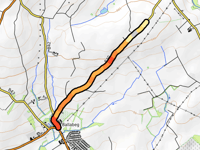 Ballamaddrell Road depuis Ballabeg