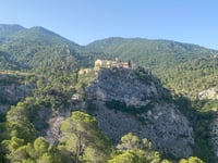 Balneari de Cardó via Rasquera