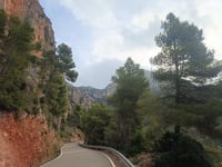 Balneari de Cardó via Rasquera