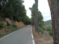 Balneari de Cardó via Rasquera