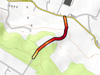 Banktop Road z Draycott in the Clay