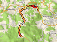 Bärndorf da Zehrermühle via Bärnreuth