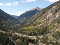 Barrage de Cavallers desde El Pont de Suert