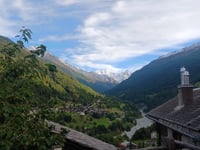 Barrage de Moiry from Chippis via Briey