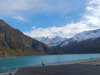 Barrage de Moiry from Chippis via Briey