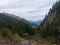 Barrage de Moiry from Chippis via Briey