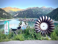 Barrage de Saint-Guerin depuis Areches Beaufort