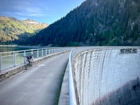 Barrage de Saint-Guerin depuis Areches Beaufort