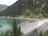 Barrage de Saint-Guerin von Areches Beaufort