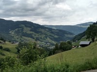Barrage de Saint-Guerin from Areches Beaufort