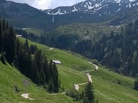 Barrage de Saint-Guerin from Areches Beaufort