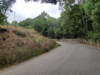 Barragem do Rio da Mula depuis Quinta do Pisão par Rota das Quintas